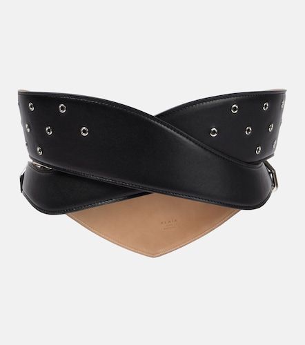 Alaia Perforated leather belt - Alaia - Modalova