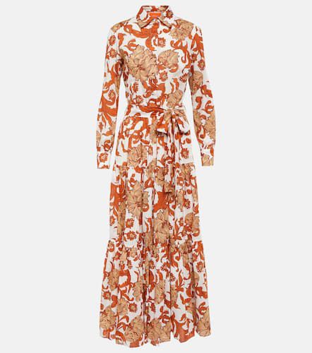 Bellini printed cotton maxi dress - La DoubleJ - Modalova