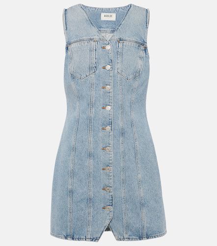 Agolde Trina denim minidress - Agolde - Modalova