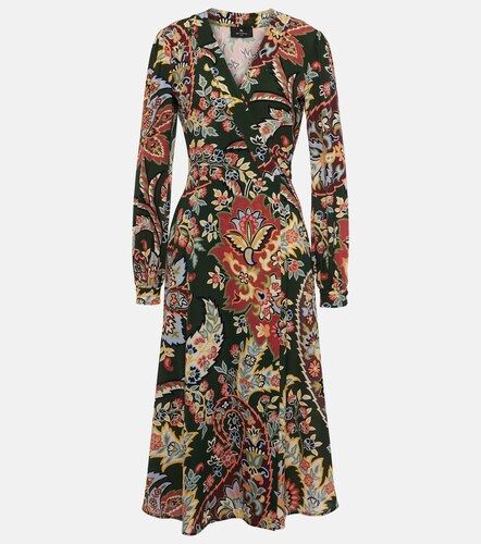 Etro Bedrucktes Wickelkleid - Etro - Modalova