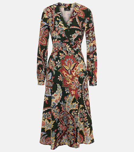 Etro Printed wrap dress - Etro - Modalova