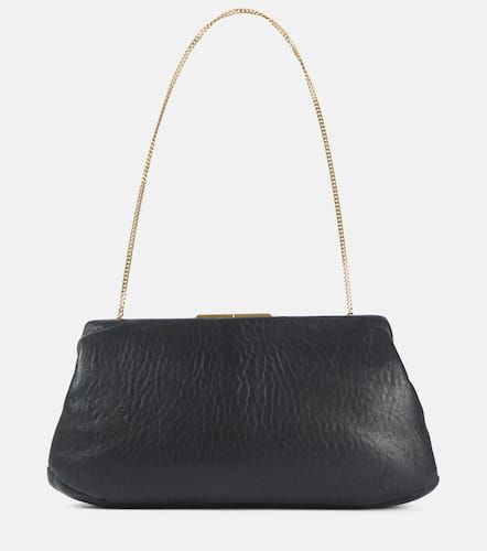 Saint Laurent Large leather clutch - Saint Laurent - Modalova