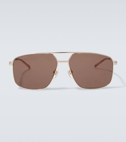 Gucci Web square sunglasses - Gucci - Modalova