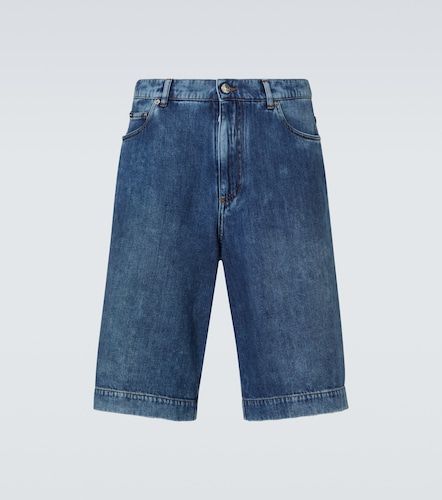 Bermudas de denim con logo - Dolce&Gabbana - Modalova