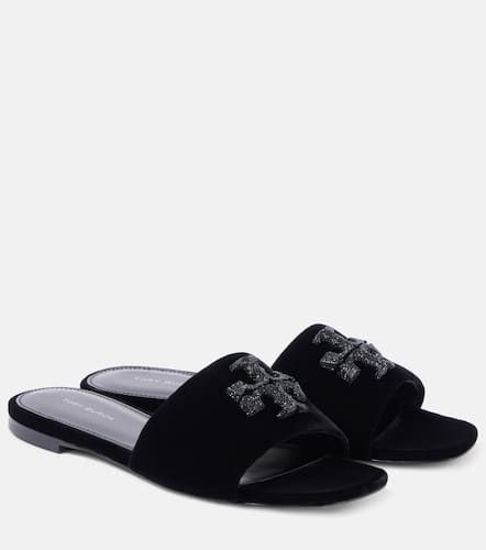 Tory Burch Eleanor velvet slides - Tory Burch - Modalova