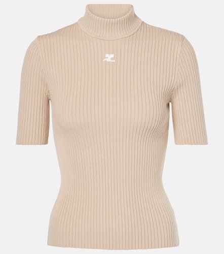 CourrÃ¨ges Reedition ribbed-knit top - Courreges - Modalova