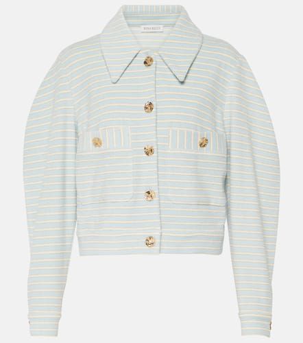 Striped cotton blend jacket - Nina Ricci - Modalova