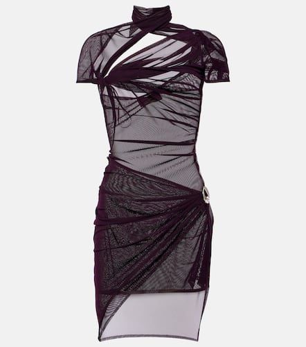 Coperni Asymmetric mesh minidress - Coperni - Modalova