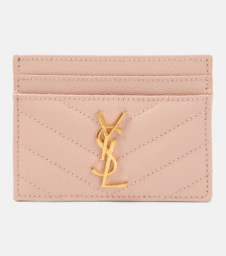 Cassandre matelassÃ© leather card holder - Saint Laurent - Modalova