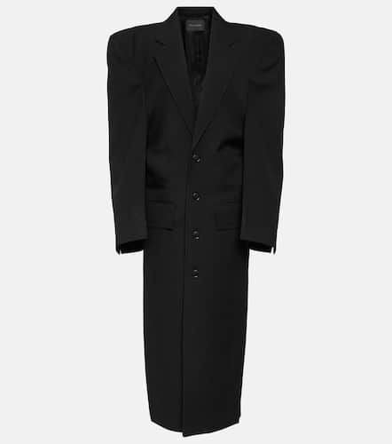 Cut Away oversized virgin wool coat - Balenciaga - Modalova