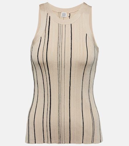 Toteme Striped jersey tank top - Toteme - Modalova