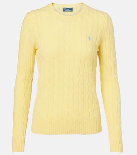 Pony cable-knit wool and cashmere sweater - Polo Ralph Lauren - Modalova