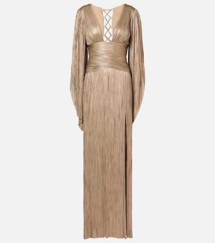 Alana pleated silk tulle gown - Maria Lucia Hohan - Modalova