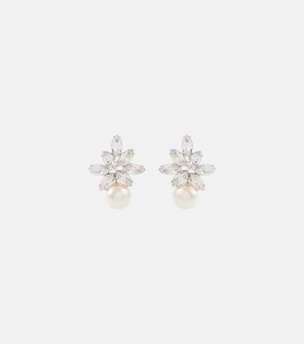 Orecchini Liza con cristalli e perle bijoux - Jennifer Behr - Modalova