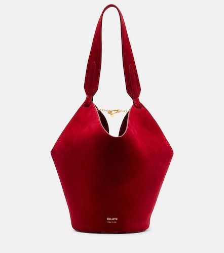 Khaite Borsa Lotus Mini in suede - Khaite - Modalova