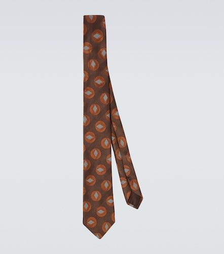 Corbata en jacquard de seda - Giorgio Armani - Modalova