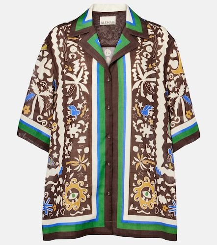 Alémais Camisa Maroc oversized de ramio - Alemais - Modalova
