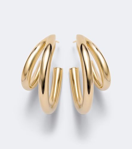 Orecchini huggie placcati in 14kt - Jennifer Fisher - Modalova