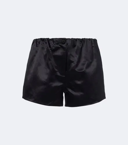 Verity cotton and silk satin shorts - Posse - Modalova