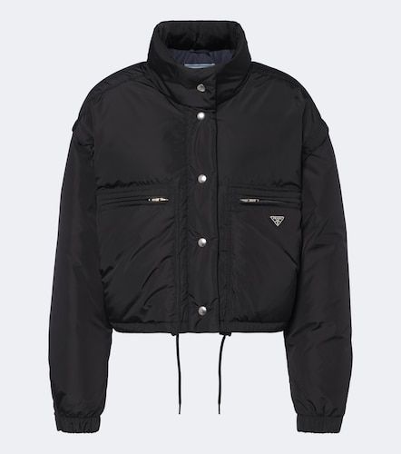 Prada Re-Nylon cropped down jacket - Prada - Modalova