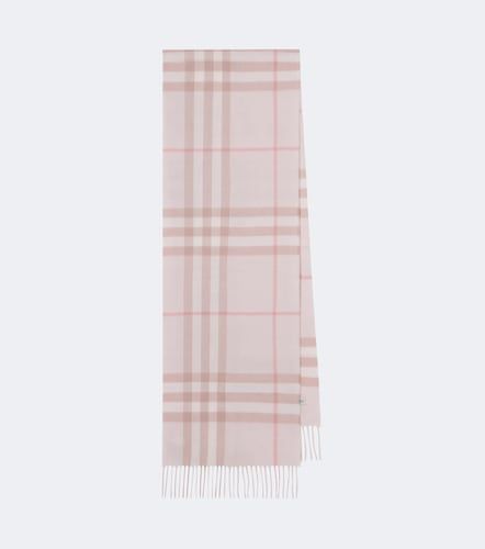Bufanda check de cachemir - Burberry - Modalova