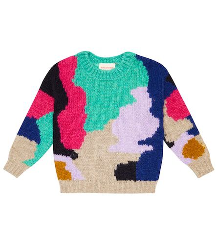 Pullover color-block con intarsi - Bobo Choses - Modalova