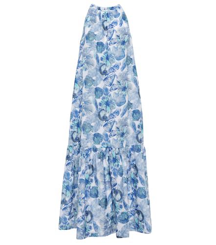 Printed cotton and silk maxi dress - Heidi Klein - Modalova