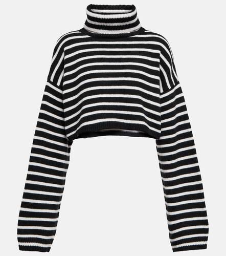 Athina turtleneck cropped wool-blend sweater - The Frankie Shop - Modalova