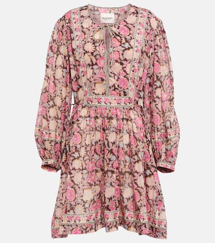 Gilinesia floral-print cotton minidress - Marant Etoile - Modalova