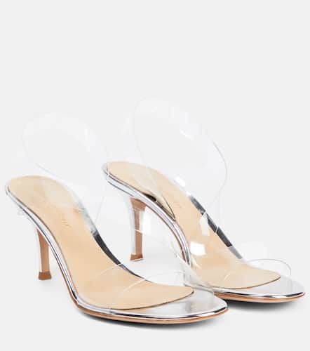 Metropolis plexi strap sandals - Gianvito Rossi - Modalova