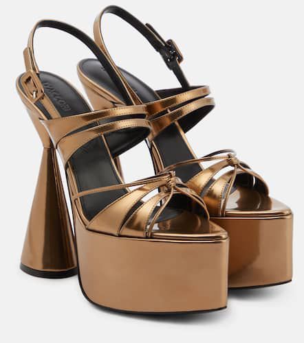 Belle leather platform sandals - D'Accori - Modalova