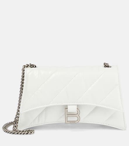 Crush Mini quilted leather wallet on chain - Balenciaga - Modalova