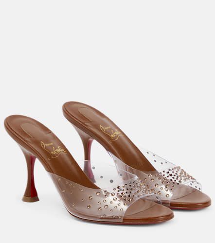 Nudes Degramule embellished mules - Christian Louboutin - Modalova