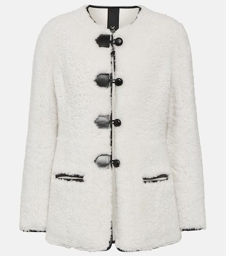 Chaqueta de borrego con piel - Blancha - Modalova