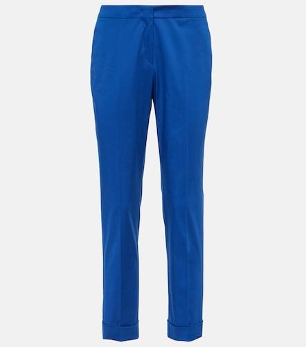 Pantaloni slim a vita alta in misto cotone - Etro - Modalova