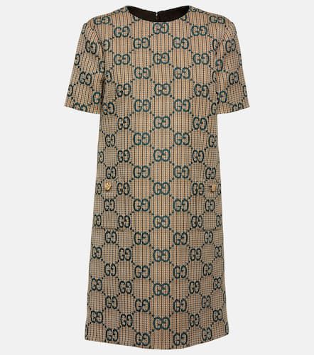 Gucci GG striped wool minidress - Gucci - Modalova