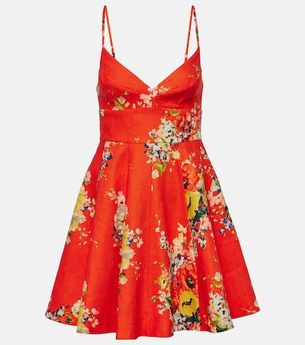 Alight floral linen minidress - Zimmermann - Modalova