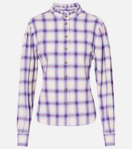 Camicia in cotone a quadri - Marant Etoile - Modalova