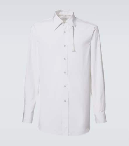 T-Bar cotton poplin shirt - Alexander McQueen - Modalova