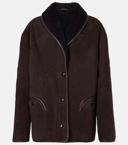 BlazÃ© Milano Tatoosh shearling-lined suede jacket - Blaze Milano - Modalova