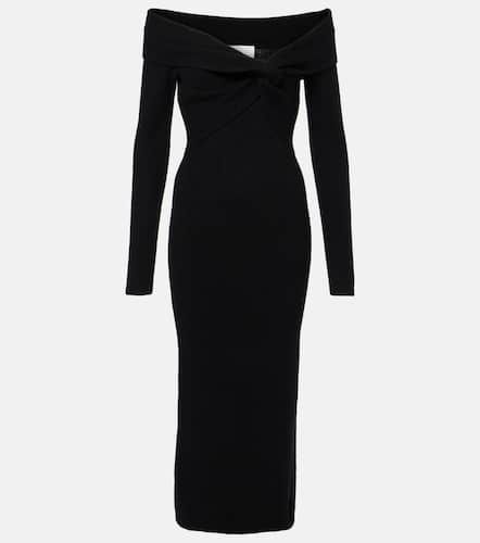 Wool and cashmere-blend midi dress - Roland Mouret - Modalova