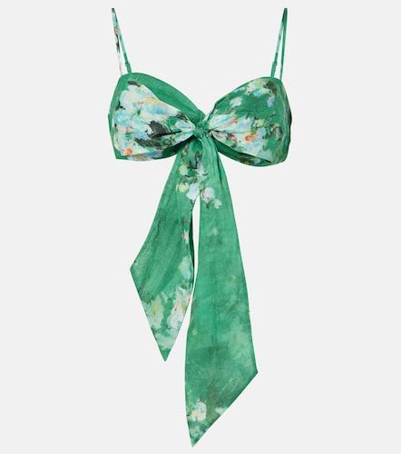 Bralette Everley de ramio con lazo - Zimmermann - Modalova