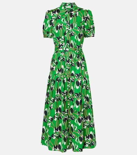 Vestido largo Jonah de algodón estampado - Diane von Furstenberg - Modalova
