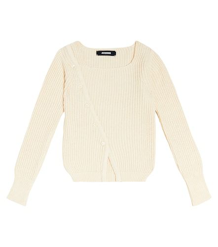 Cárdigan La Maille Pau de lino y algodón - Jacquemus Enfant - Modalova