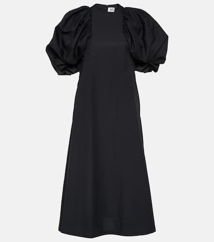 Puff-sleeve cotton poplin maxi dress - Noir Kei Ninomiya - Modalova