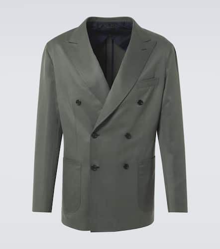 Soffio silk and cashmere gabardine blazer - Brioni - Modalova