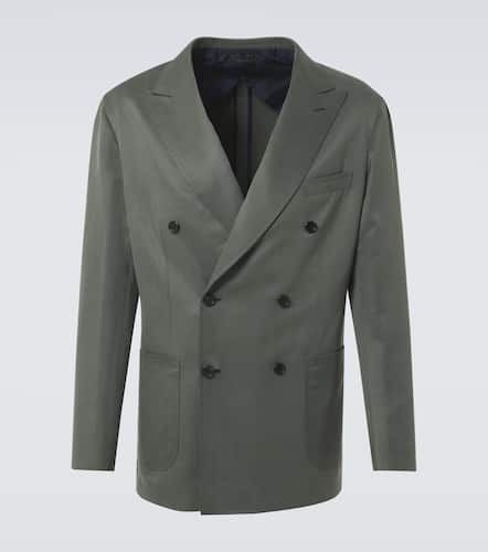 Soffio silk and cashmere gabardine blazer - Brioni - Modalova