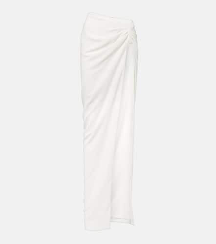 MÃ´not Asymmetric crÃªpe maxi skirt - Monot - Modalova