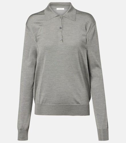 The Row Lilienne silk polo sweater - The Row - Modalova