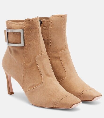 Ankle Boots Trompette 70 aus Veloursleder - Roger Vivier - Modalova